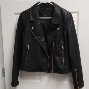 Blank NYC Faux Leather Moto Jacket
